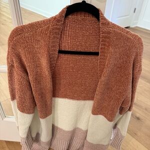 Amazon Women's Colorblock Cardigan size small